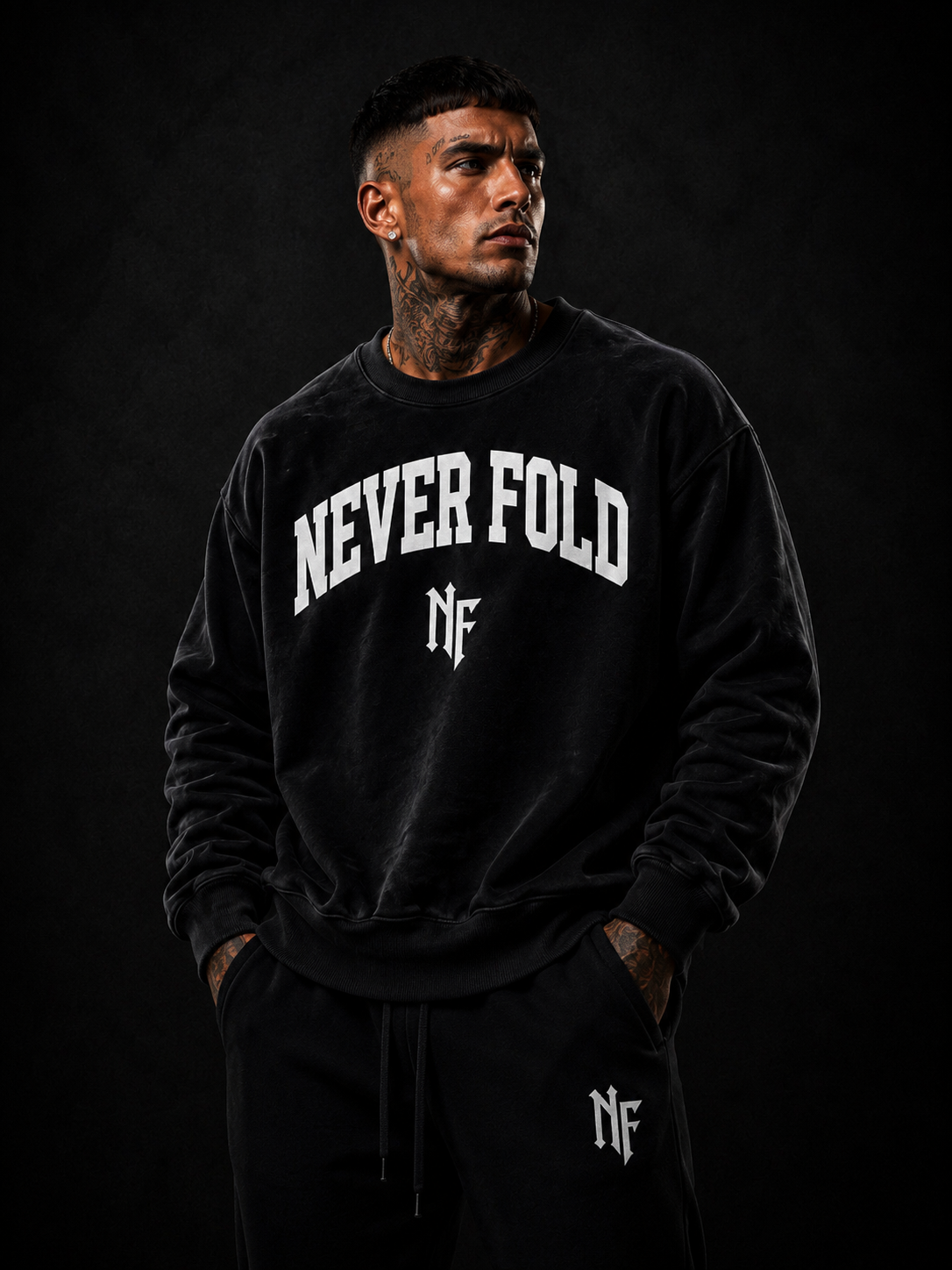 White NF Crewneck