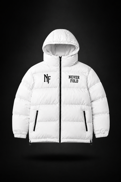 White NF Puffer Jacket